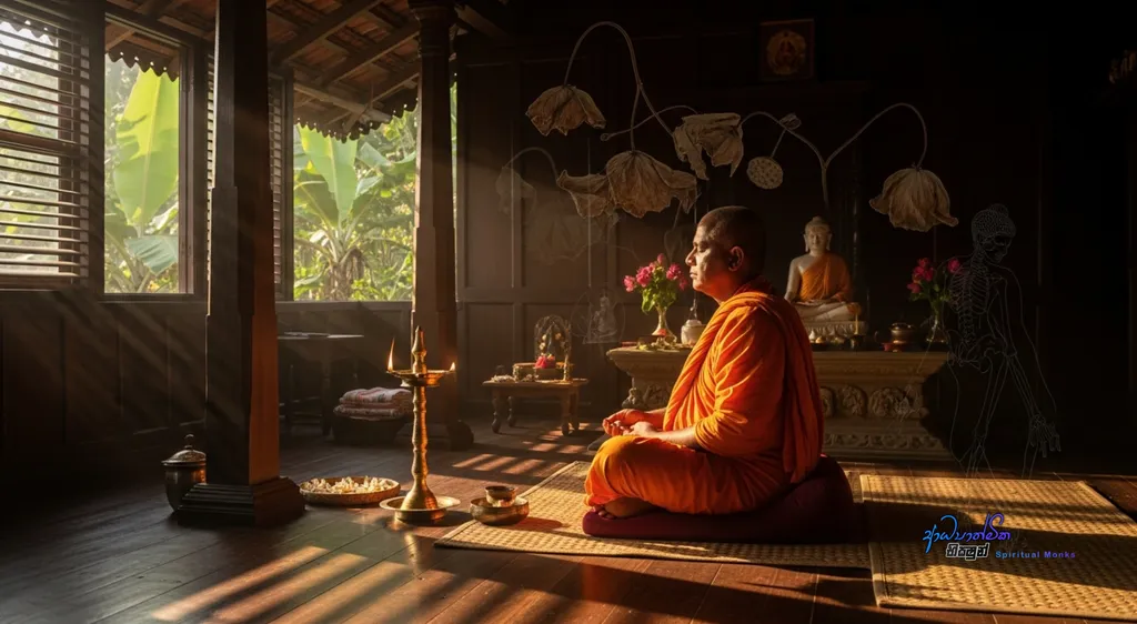 Asubha Meditation A Buddhist Path to Tame Desire and Awaken the Third Eye – Preparing for Practice Setting Your Intention_96440.webp