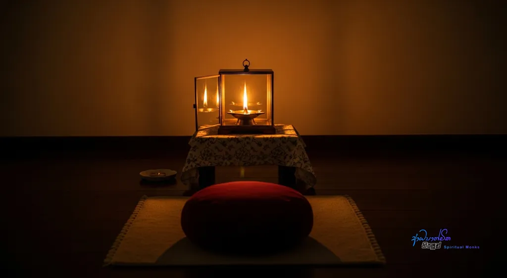 Awaken Your Third Eye with Tejo Kasina A Buddhist Fire Meditation Guide – Step 1 Preparing for the Fire Meditation_67874.webp