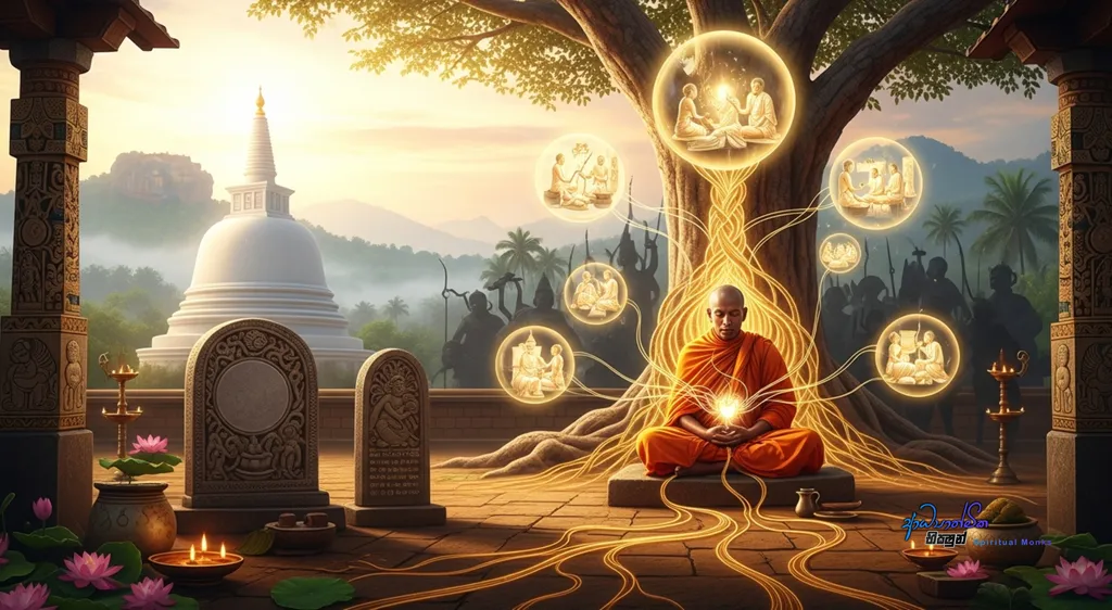 Facing Spiritual Obstacles A Buddhist Guide to Overcoming Unseen Forces – Your Unbreakable Shield The Power of Kamma and Noble Intention_29055.webp