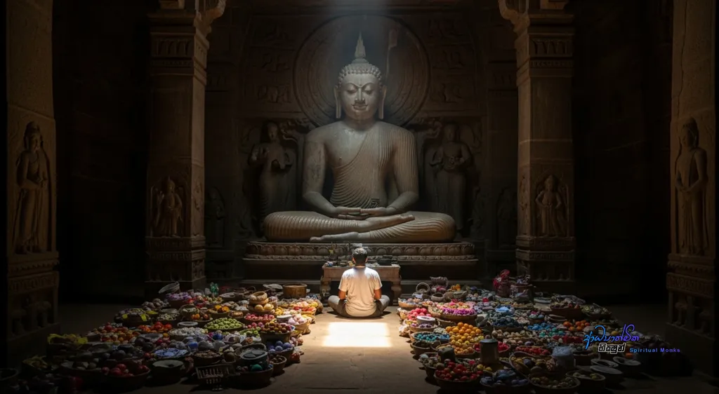 Finding Peace Through Buddhism A Monks Guide to Inner Strength – The Buddhas Highest Praise Why Practice Outweighs Offerings_93487.webp