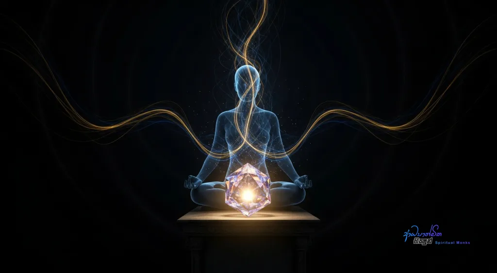 Harnessing Spiritual Energy A Buddhist Guide to Crystal Meditation – The Energetic Exchange Between You and the Crystal_26868.webp