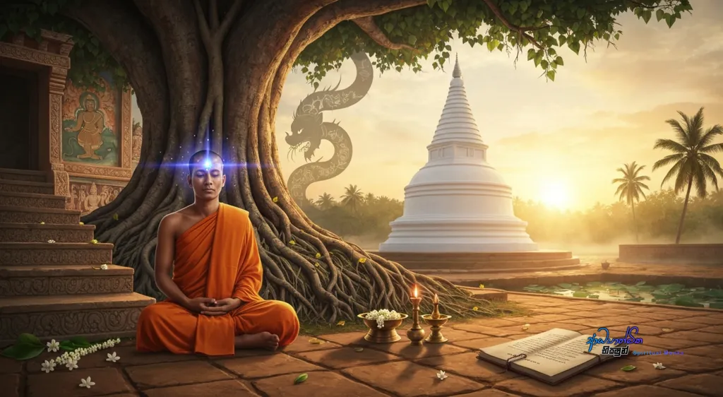Mara in Buddhism How to Overcome Spiritual Obstacles in Meditation – When the Third Eye Encounters a Dark Cloud_26500.webp