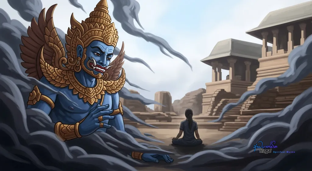 Maras Obstacles  Divine Protection – Meet Mra The Architect of Spiritual Obstacles_74820.webp